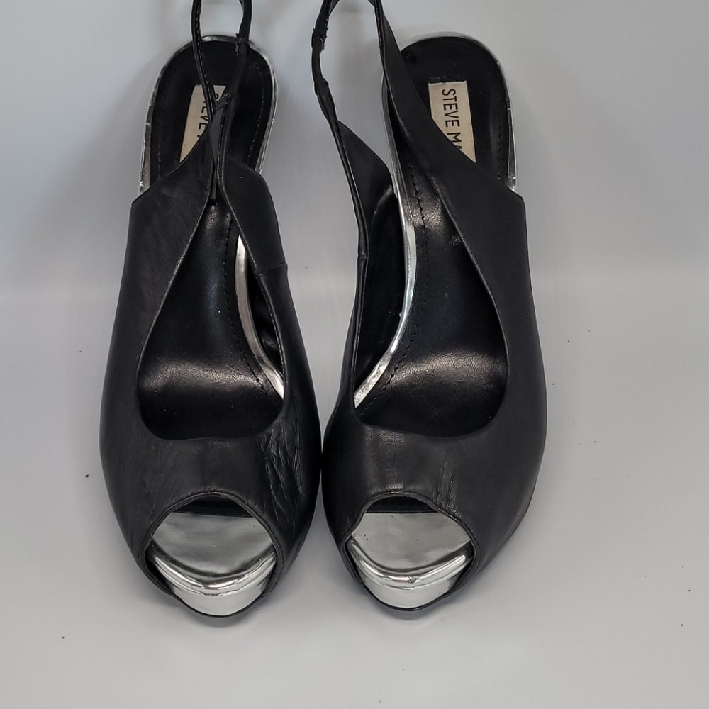Steve Madeen Black Heels 10